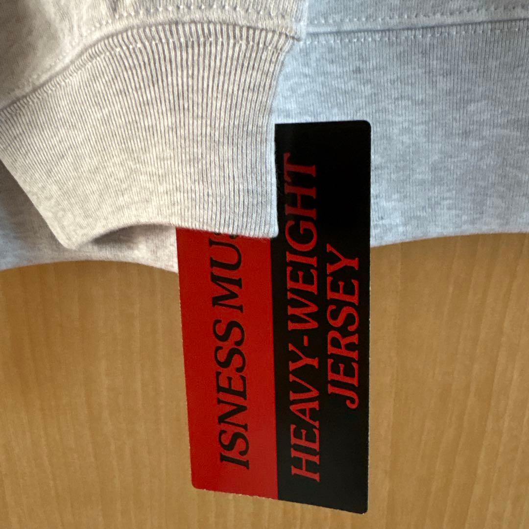 新品未使用[ISNESS]DEALY SWEAT SHIRTSスウェット　グレー