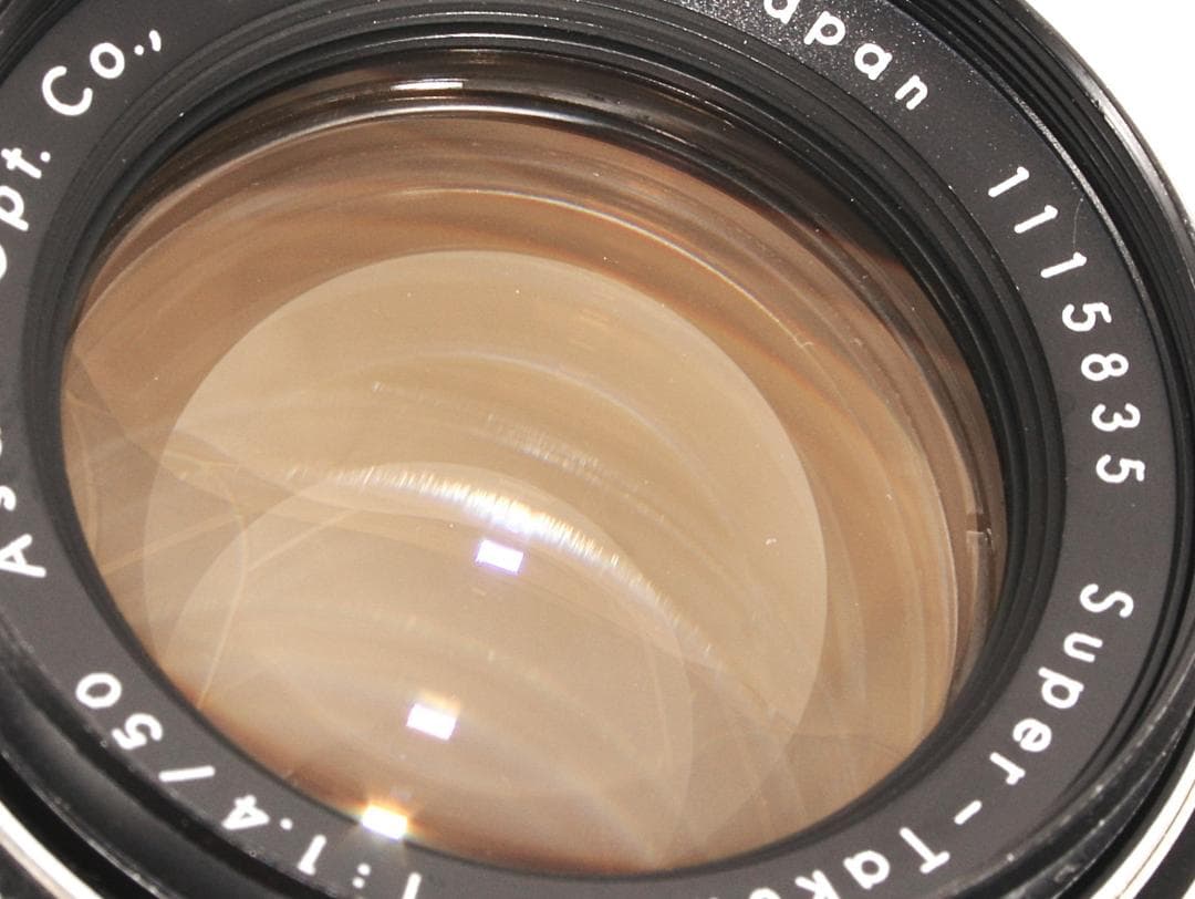 【良品】Super-TAKUMAR 50mm F1.4 希少な8枚玉 M42