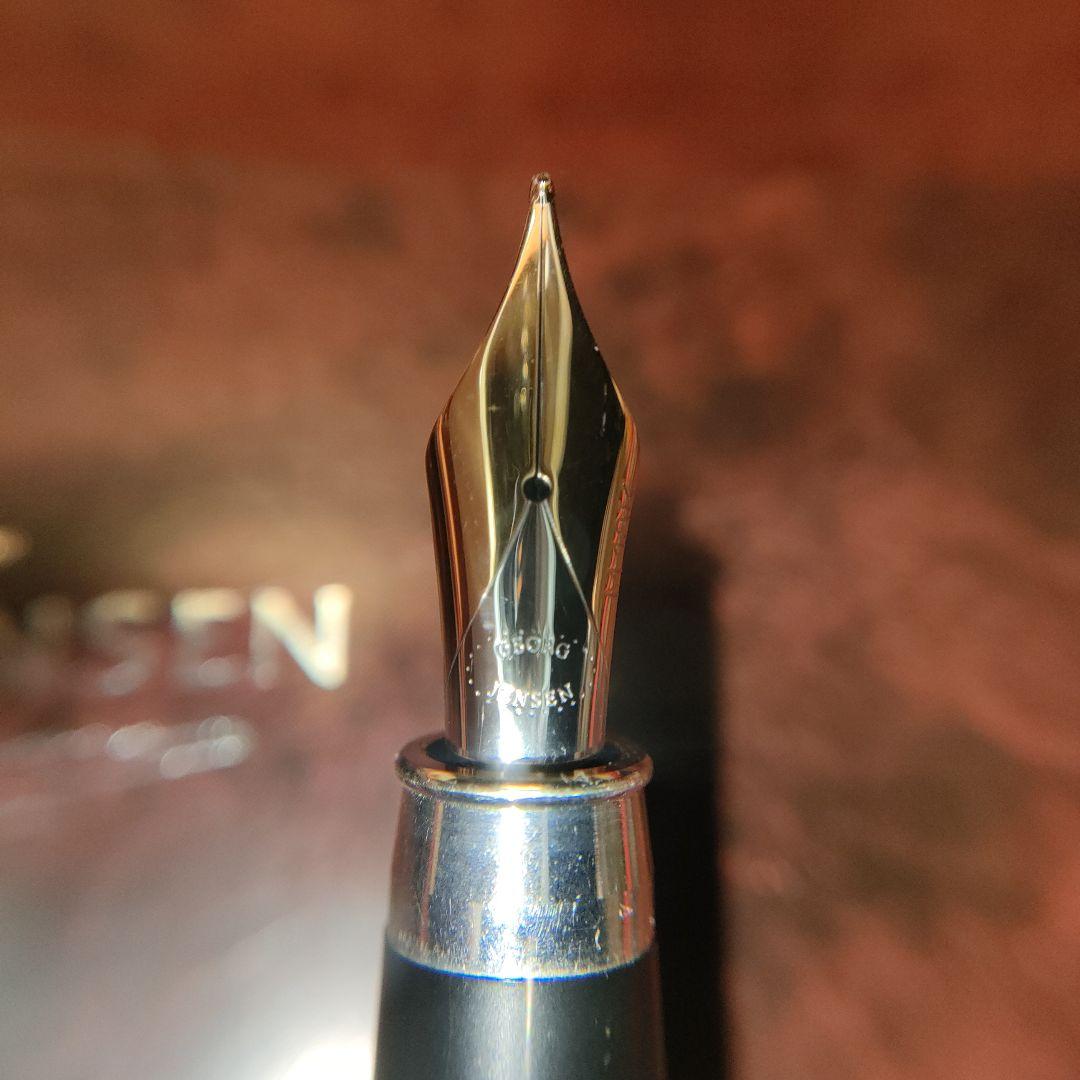  　万年筆　ジョージ ジェンセン ボー・ボンフィス　漆