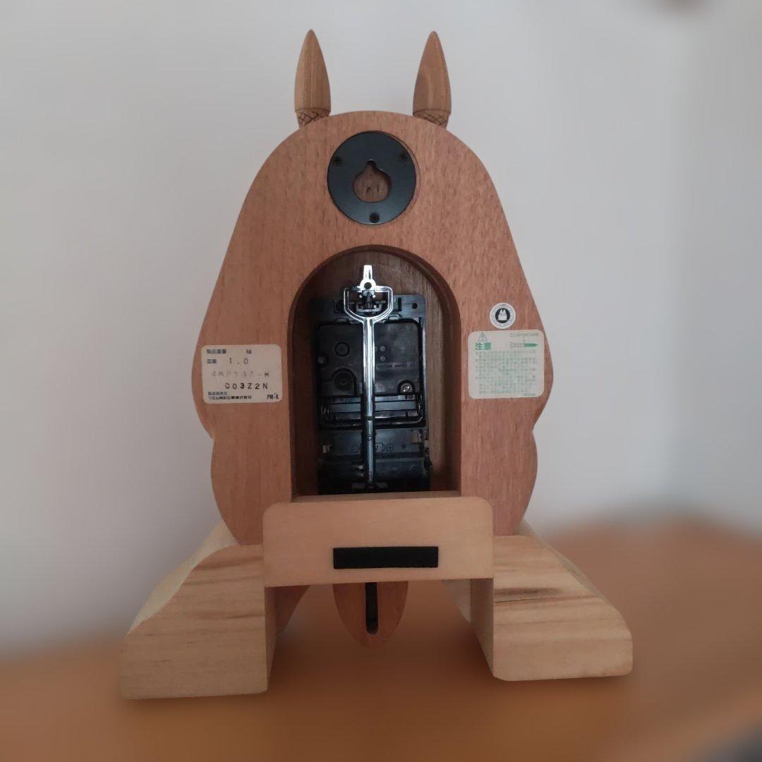 となりのトトロ 木製置時計・掛け時計