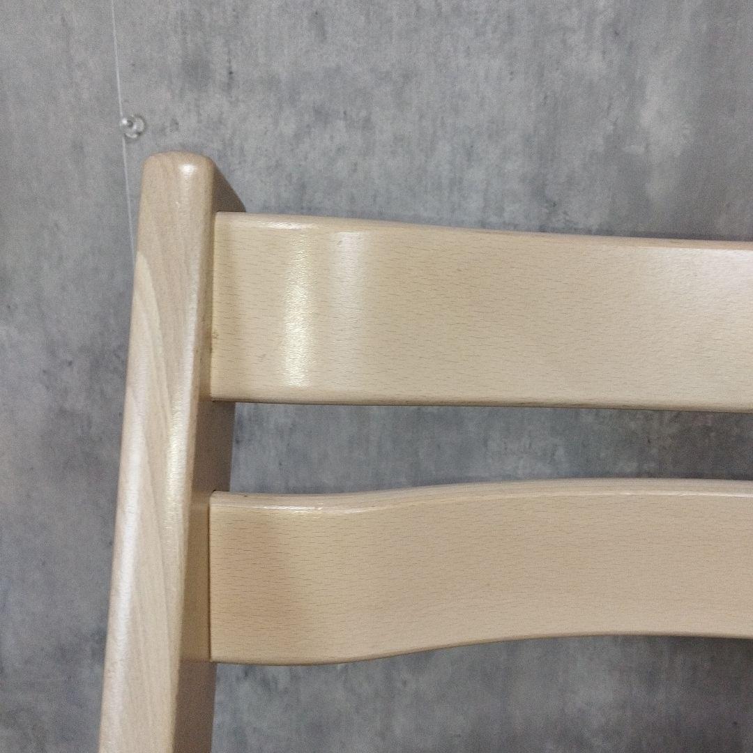 極美品　STOKKE　トリップトラップ　シリアル5　ストッケ　ホワイトウォッシュ