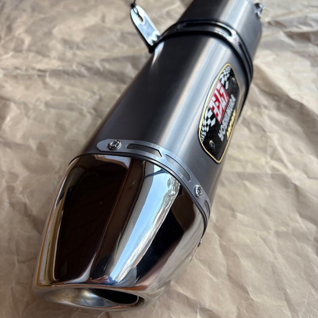 【スズキ車なら】 ヨシムラサイクロン R-77J ステンレス SV650 中古