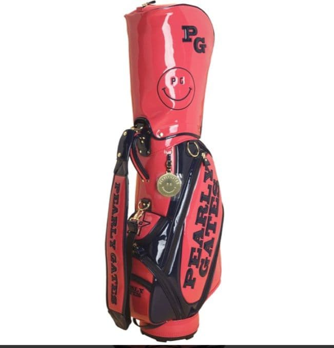 値下中　パーリーゲイツ　キャディ　バッグ　完売　限定　入手困難　ピンク　ネイビー