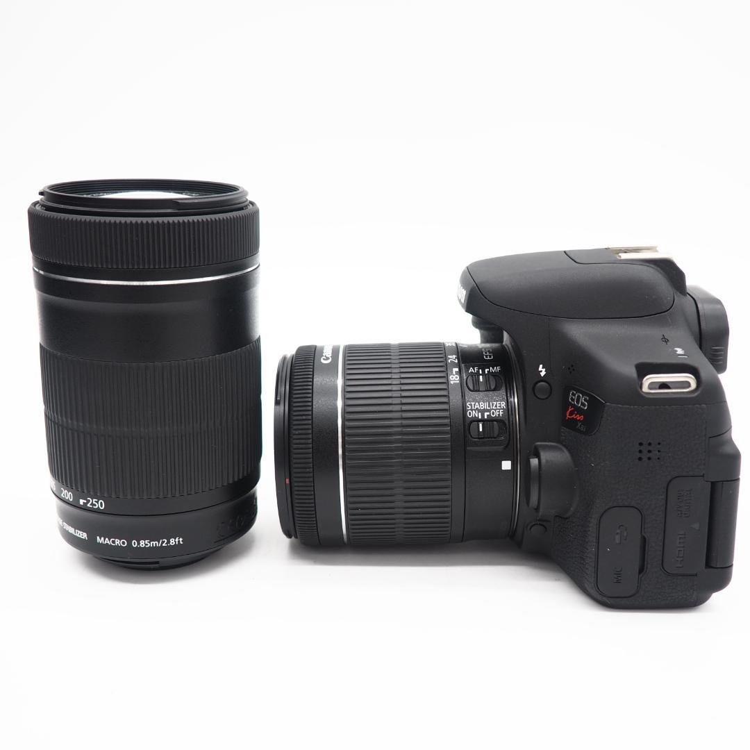 【ショット数1632回！】Canon EOS Kiss X8i ダブルレンズ