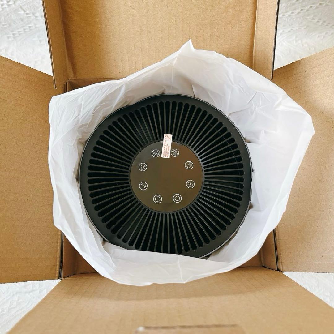 空気清浄機 小型 脱臭効果 花粉 ペット臭除去 静音 グレー 卓上 コンパクト