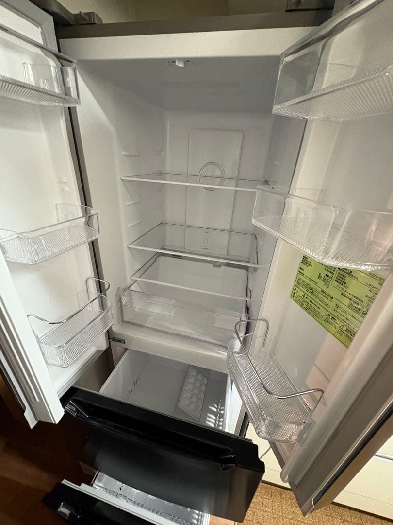 冷蔵庫 IRSN-32B 320L ブラックシルバー