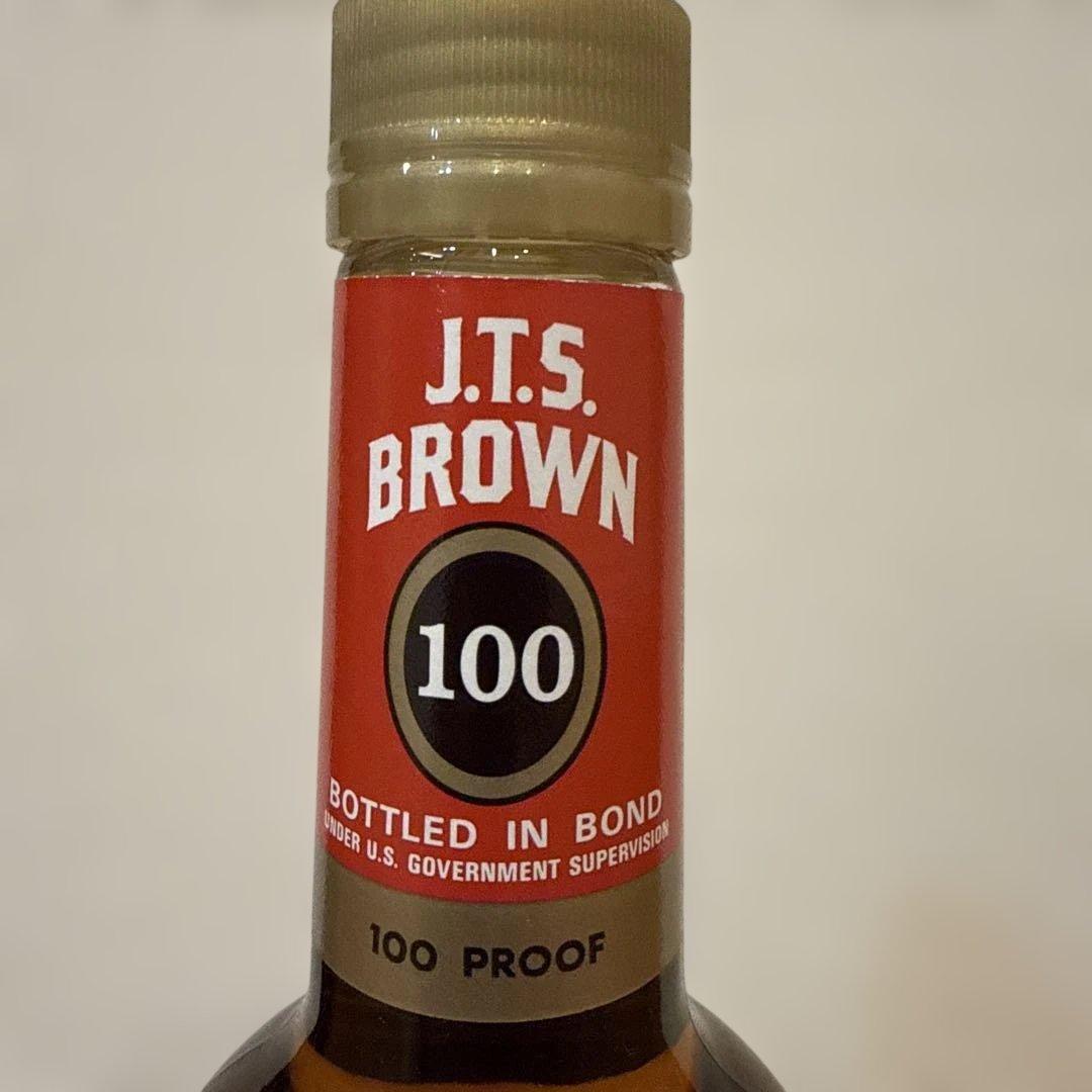 【希少】J.T.S. BROWN JTSブラウン100プルーフ　750ml