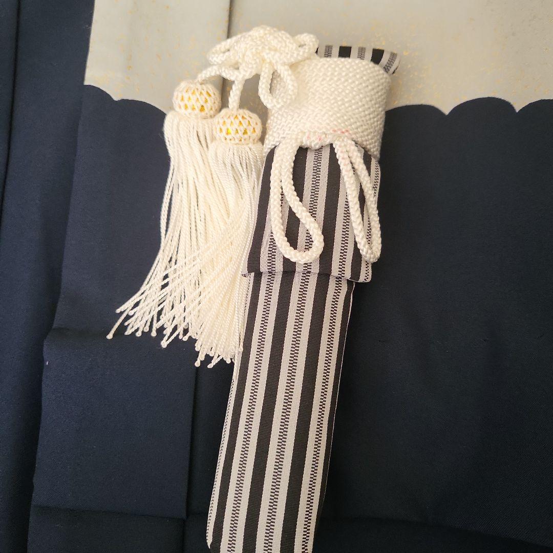 七五三用　5歳　男児　美品　紺　日本製　一式セット