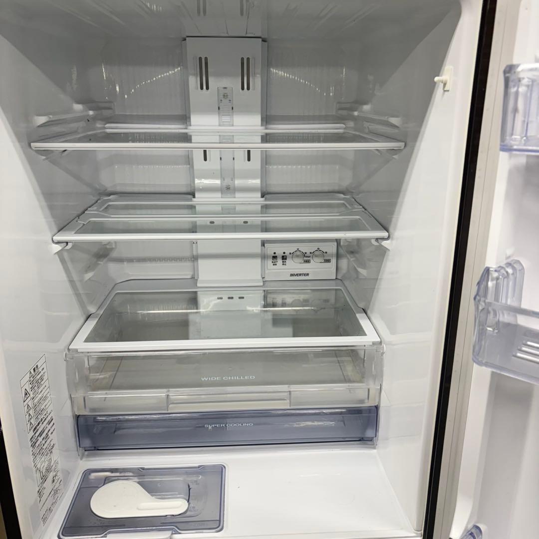 まる。572★2017年製★三菱　冷蔵庫　3ドア　自動製氷機能付き330L