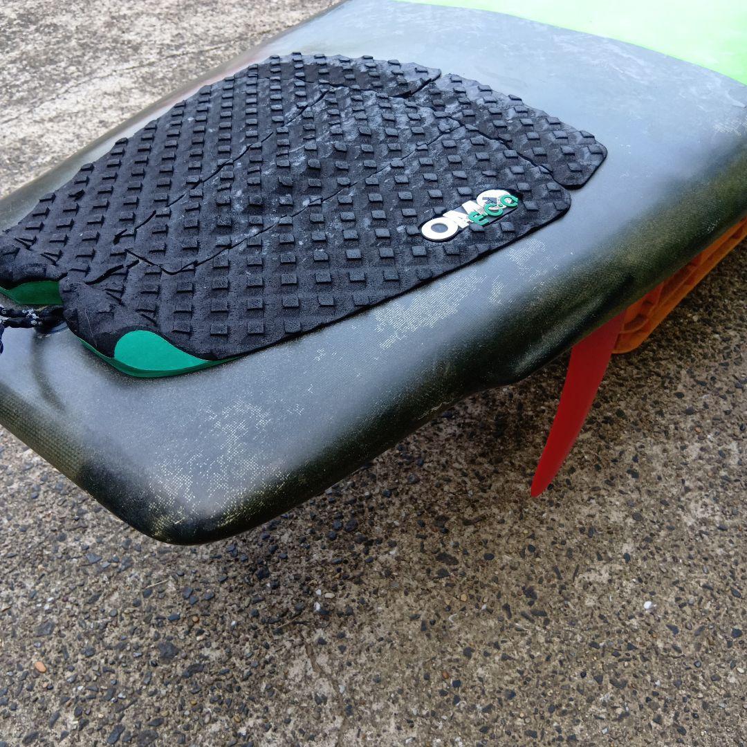 【千葉発】ＶＯＮ ＳＯＬ ファンボード グリーン/グレー 5フィン