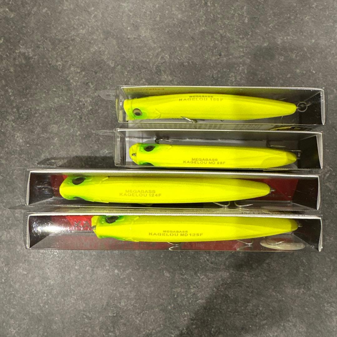 Megabass KAGELOU カゲロウ ４個セット