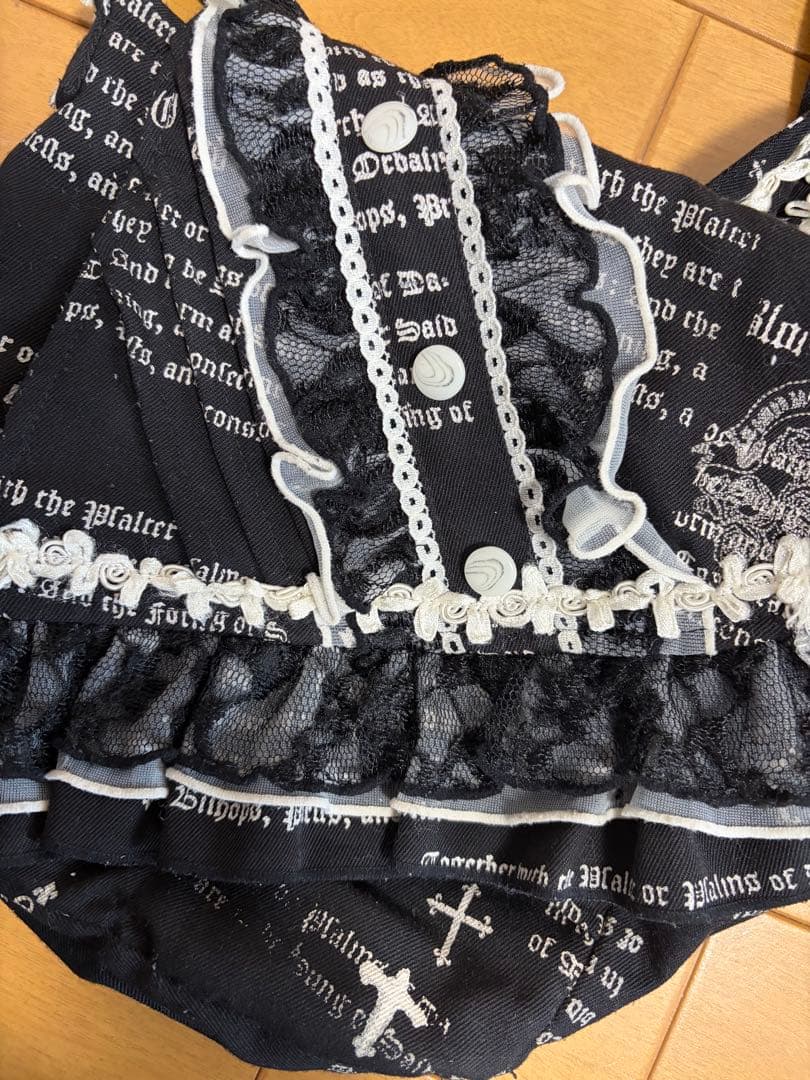 h.NAOTO【エイチナオト】十字架　音符 ショルダーバッグ