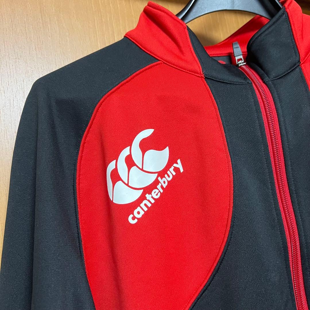 カンタベリー ラグビー スウェット トレーニングジャケット 赤 日本代表