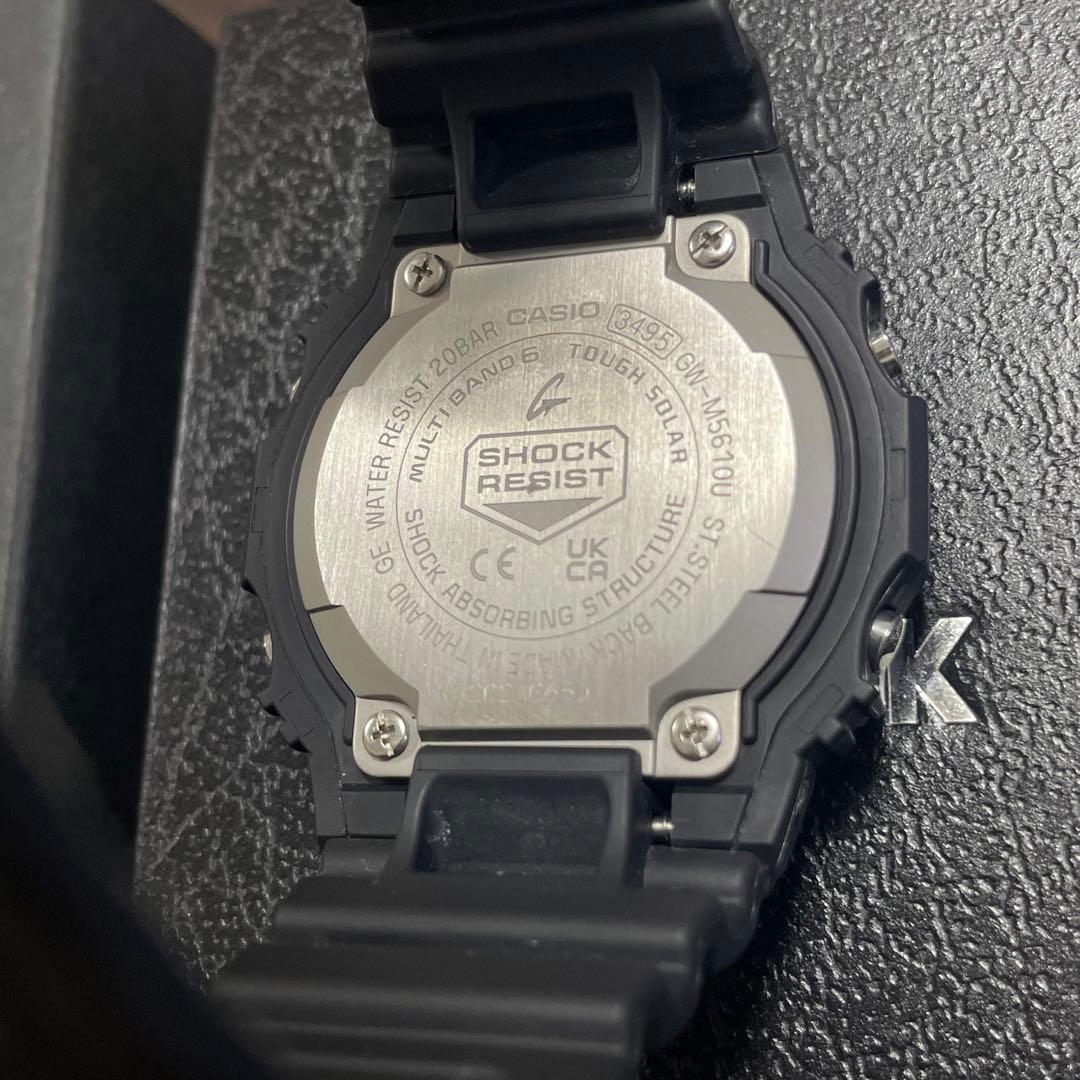 G-SHOCK デジタル腕時計 ブラック　GW-M5610U-1BJF