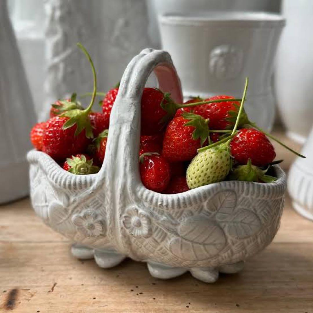 Astier de Villatte かご バスケット 陶器