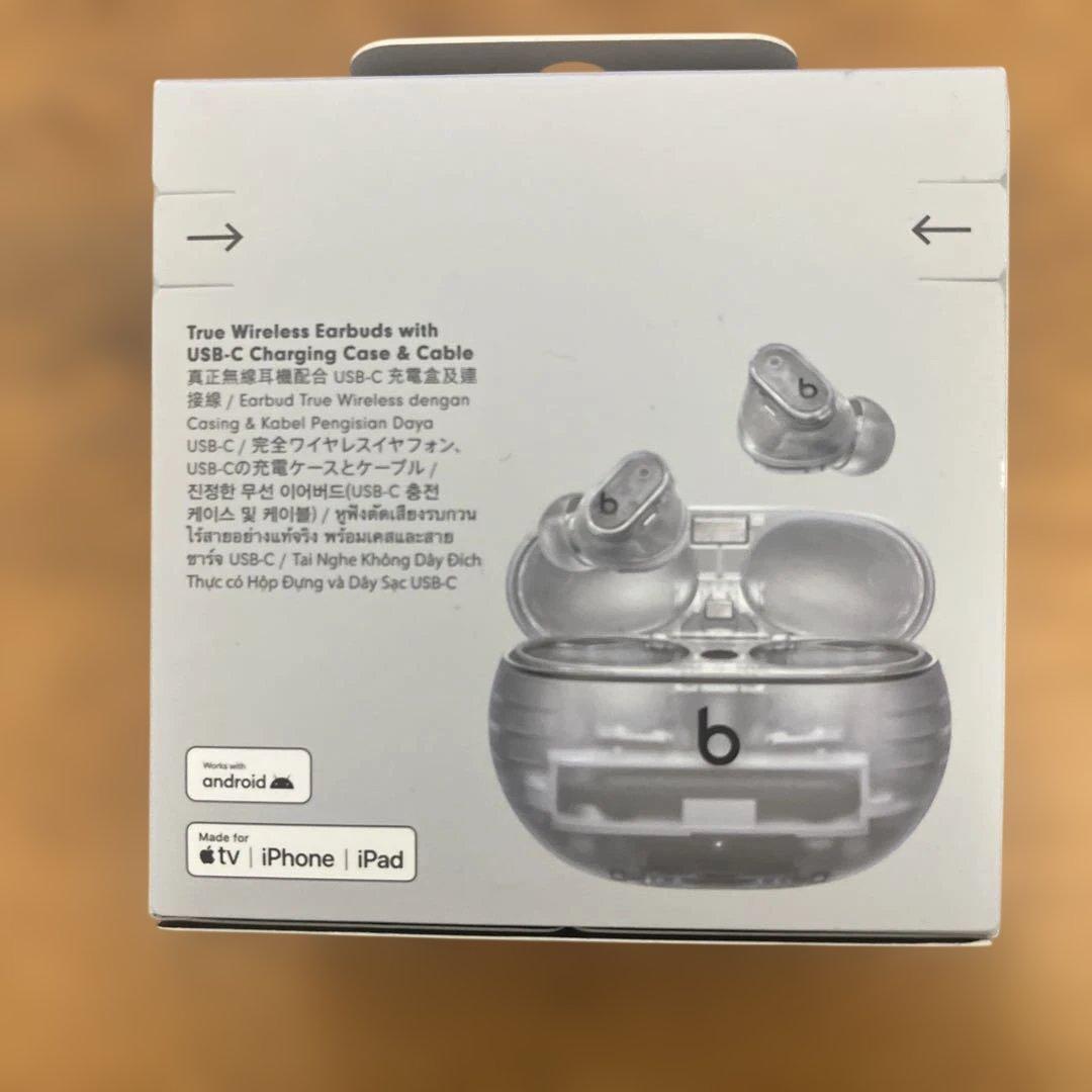 Beats Studio Buds ＋ トランスペアレント ビーツ スタジオ