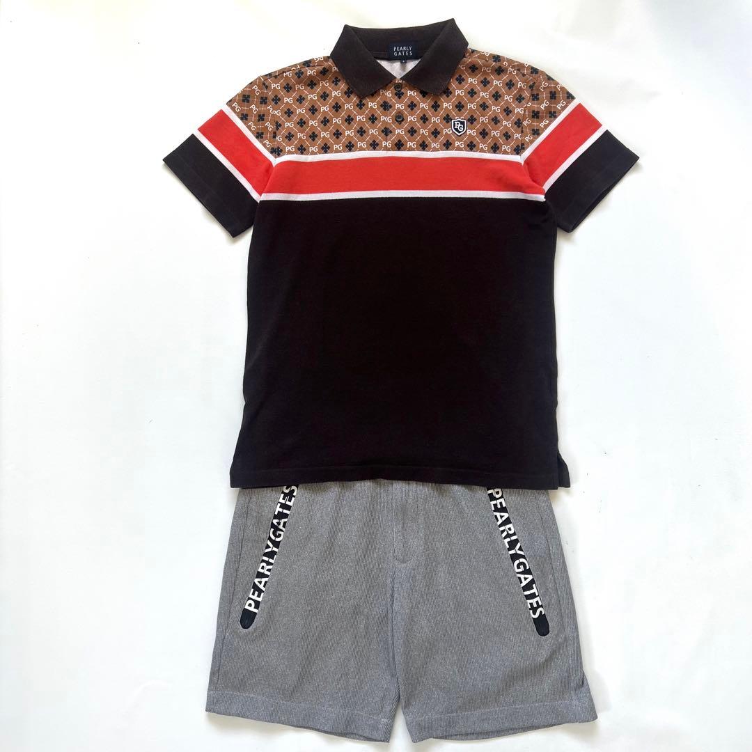 Pearly Gates パーリーゲイツ　セットアップ　メンズ　近年モデル　総柄