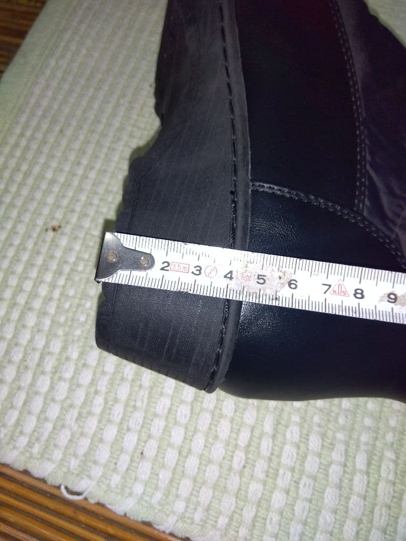 NEW ユニセックス　厚底ニーハイスノーブーツ 　ブラック