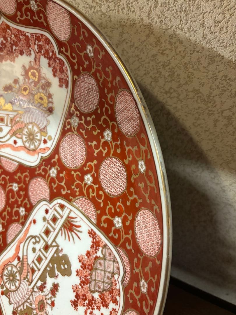 有田焼ゴールド伊万里　大皿約57センチ