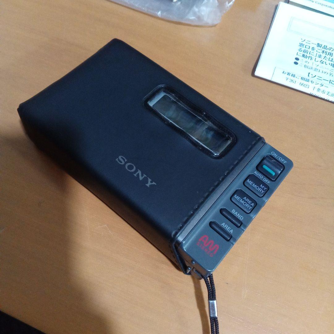 SONY SRF-M100 ポータブルラジオ 美品 元箱 付属品付 受信OK