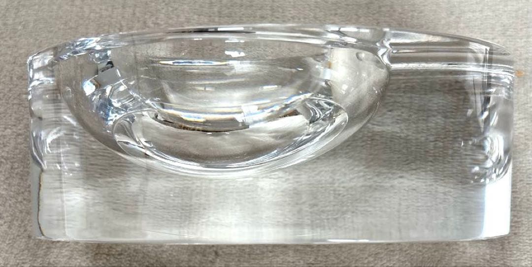 アクセサリー入れに❤️ GCCCI グッチ クリスタル製楕円形アッシュトレイ