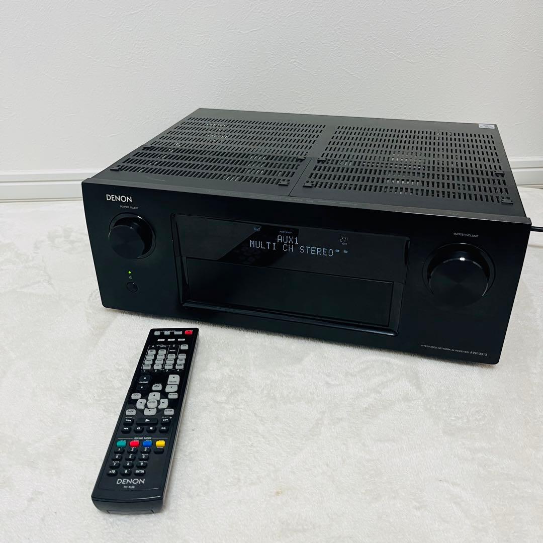 DENON AVR-3313 AVアンプ 4K対応　簡易動作確認済み