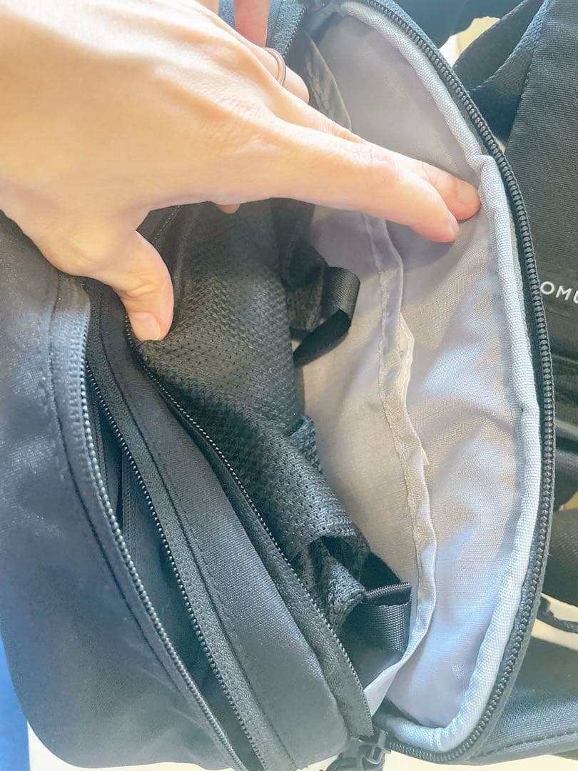 【美品】POMULU ポムル ヒップシートバッグ ブラック 箱付き