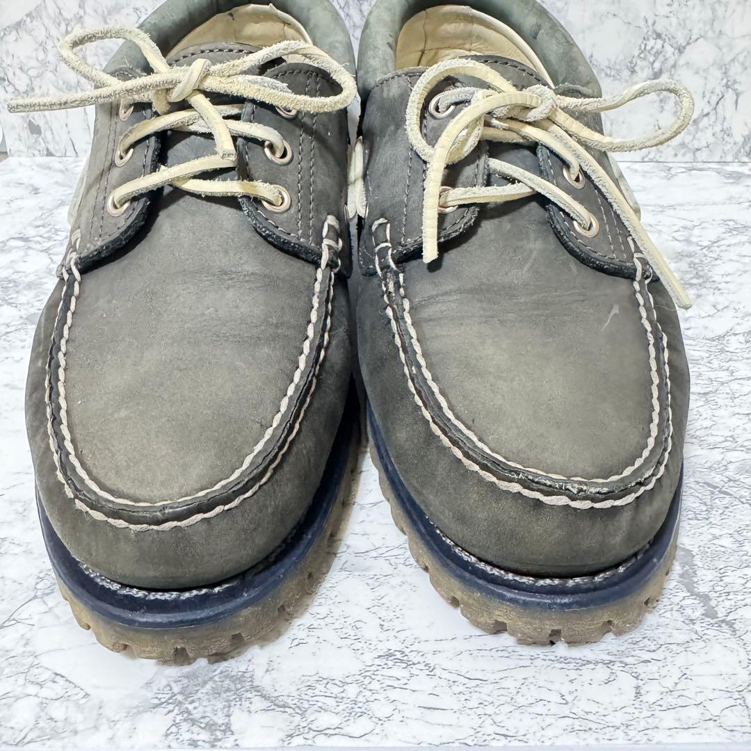 【美品】Timberland ティンバーランド 3eye デッキシューズ27cm