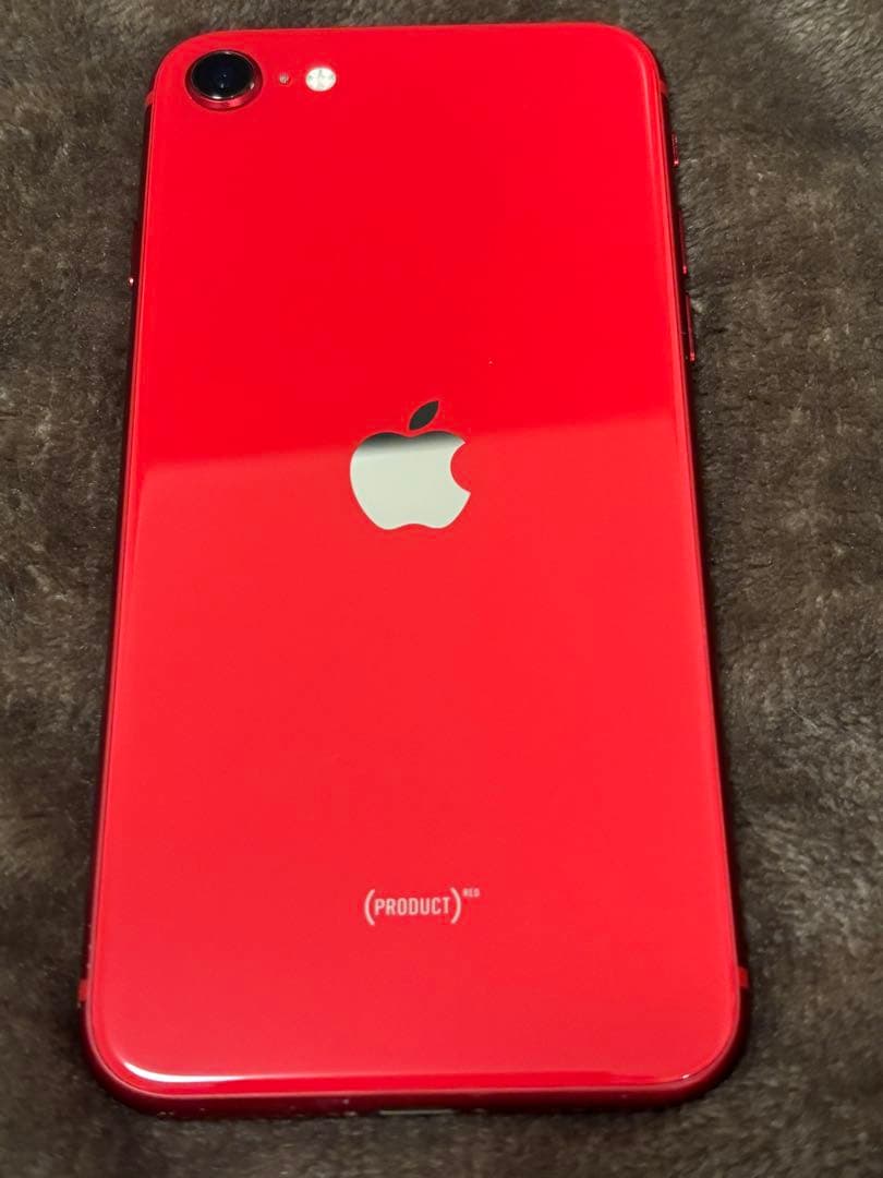 iPhone SE2 第2世代 128GB SIM解除済 赤 バッテリー78%
