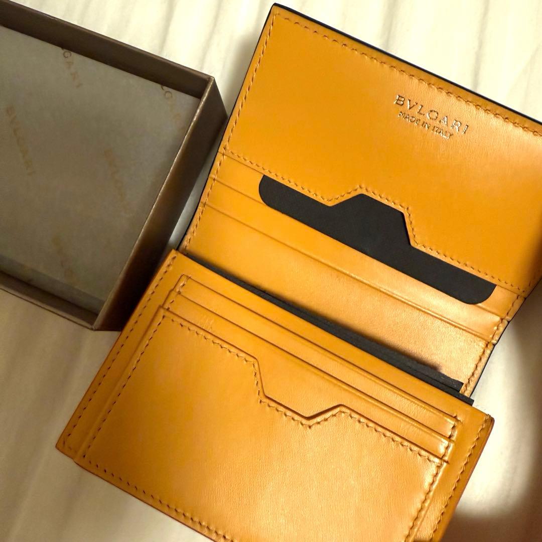 未使用　BVLGARI　名刺入れ　カードケース