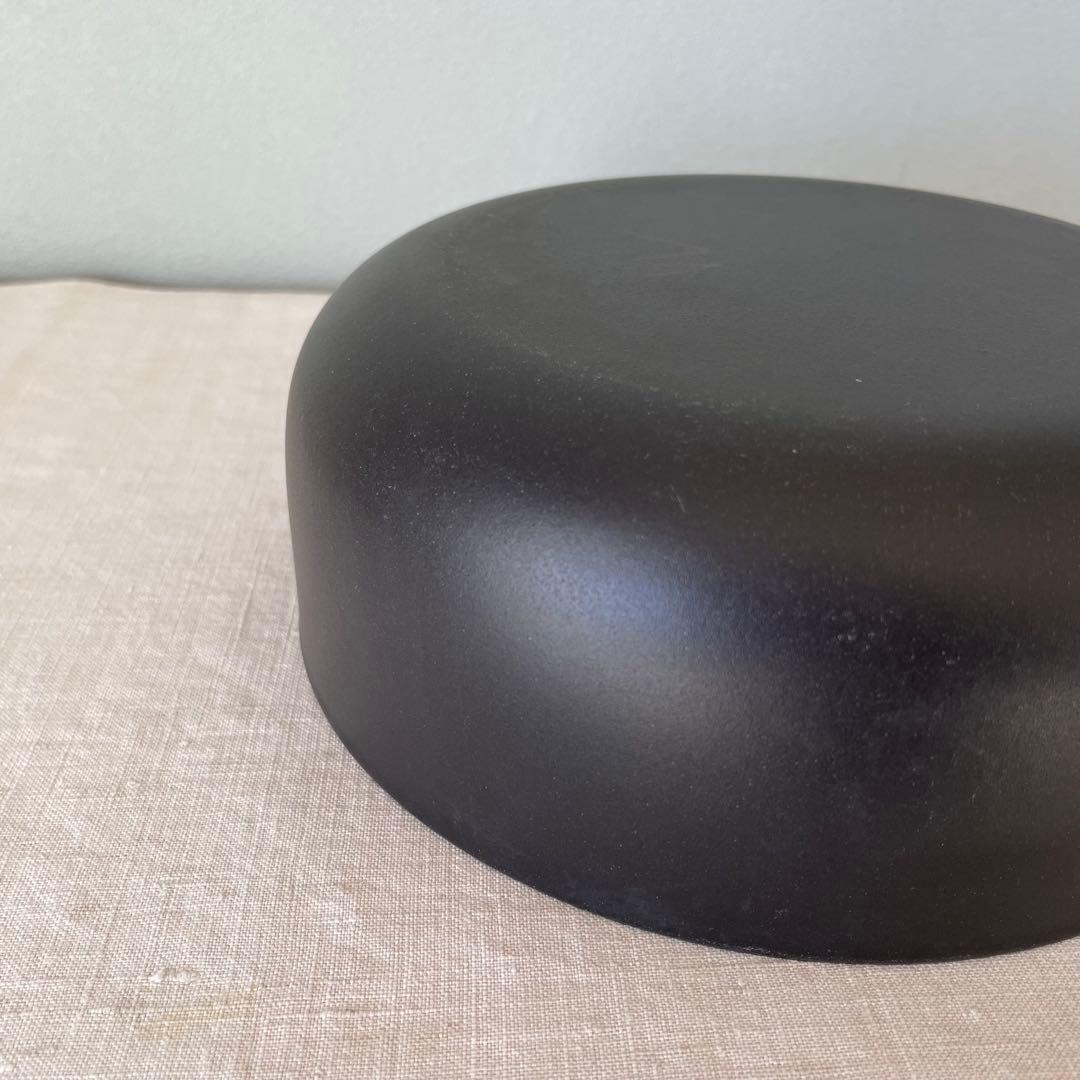 ARABIA FINEL 琺瑯ボウル 人気のマットブラックアラビア カイフランク