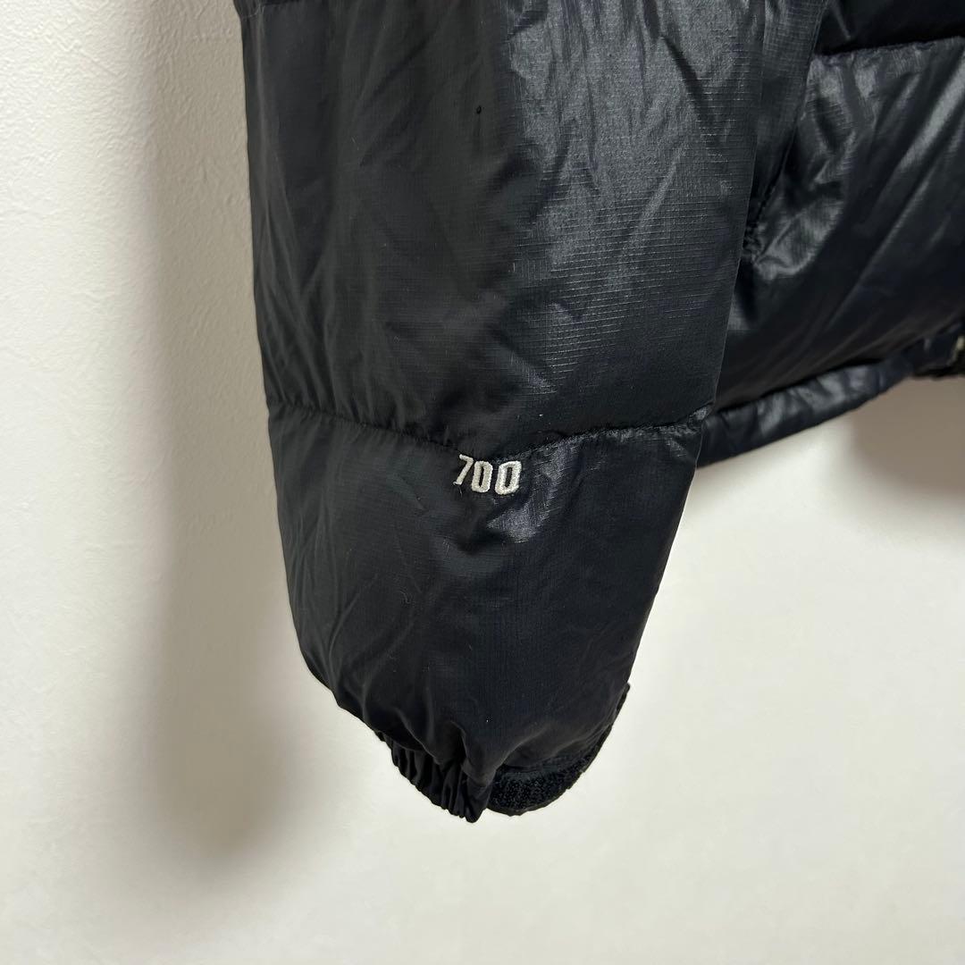 日本未入荷　US規格　ノースフェイス　ヌプシダウンジャケット　700FP 黒　M