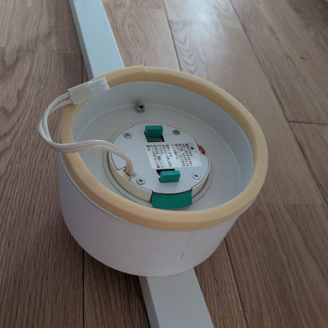 無印良品　ホワイト3灯スポットライト