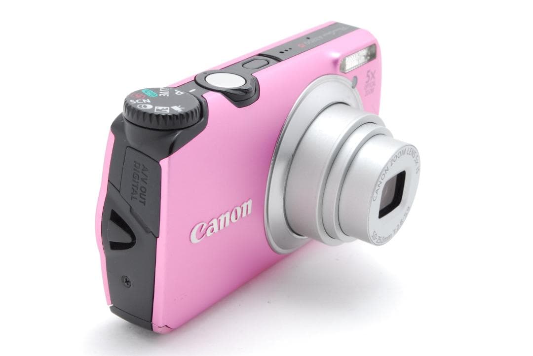 Canon powershot a3200 デジタルカメラ ピンク 動作確認済