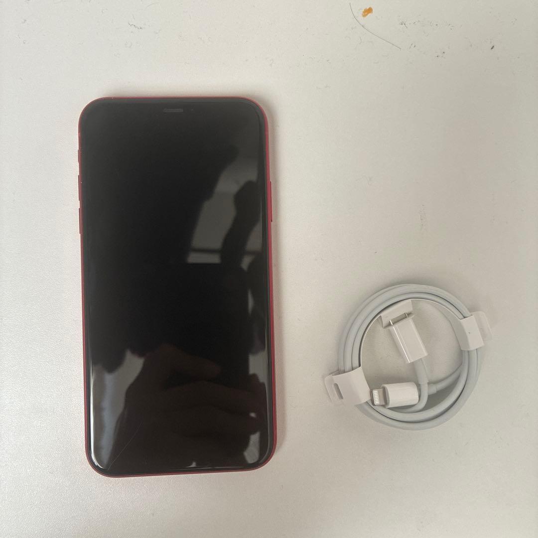iPhone 11 (PRODUCT(RED)) 本体 充電ケーブル付き