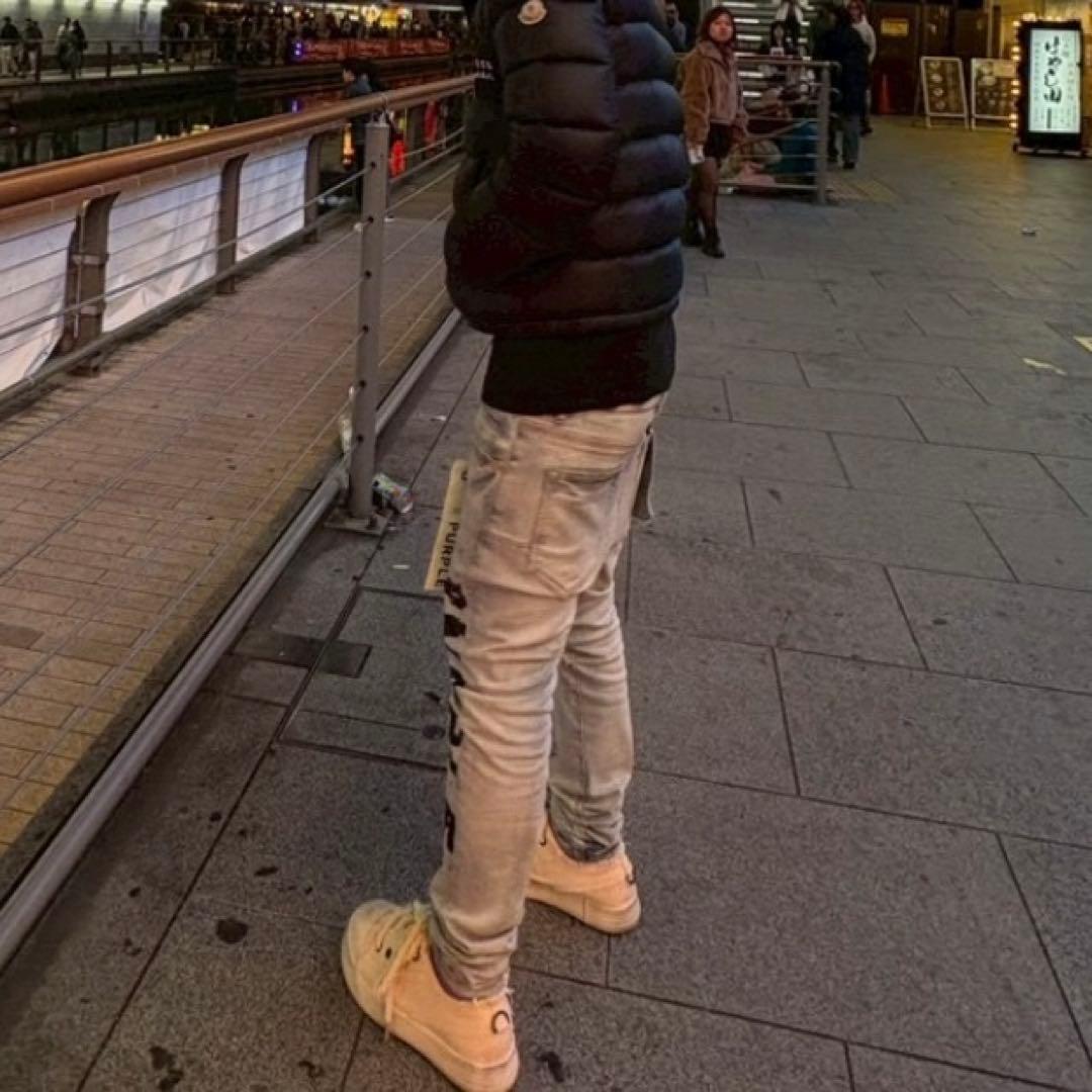 【早い者勝ち】最終値下げです。PURPLE スキニーデニム P001 30