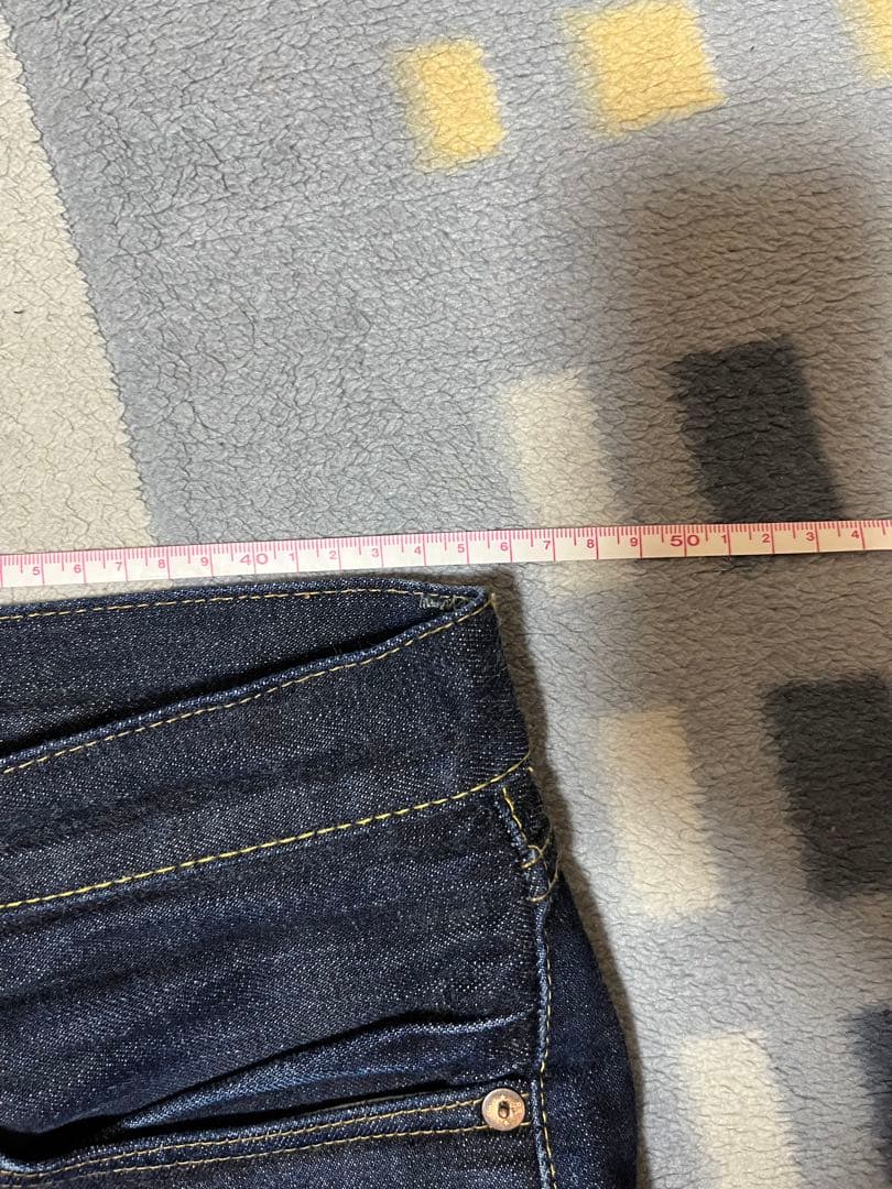 ダブルアールエル スリムフィット セルビッチ デニム