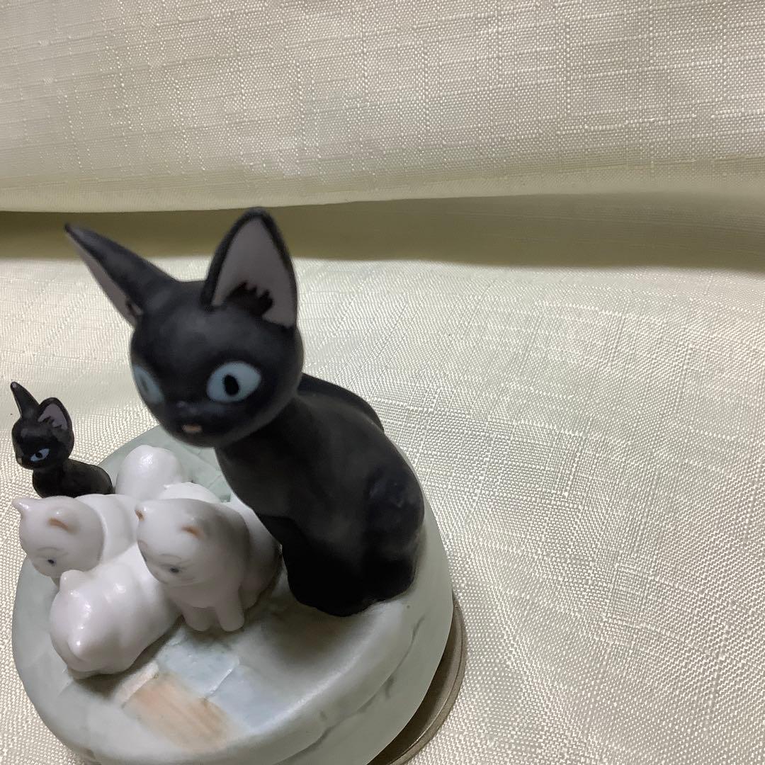 ［廃盤品・レア］ジブリ　魔女の宅急便のジジ一家　ジジと子猫たち　オルゴール