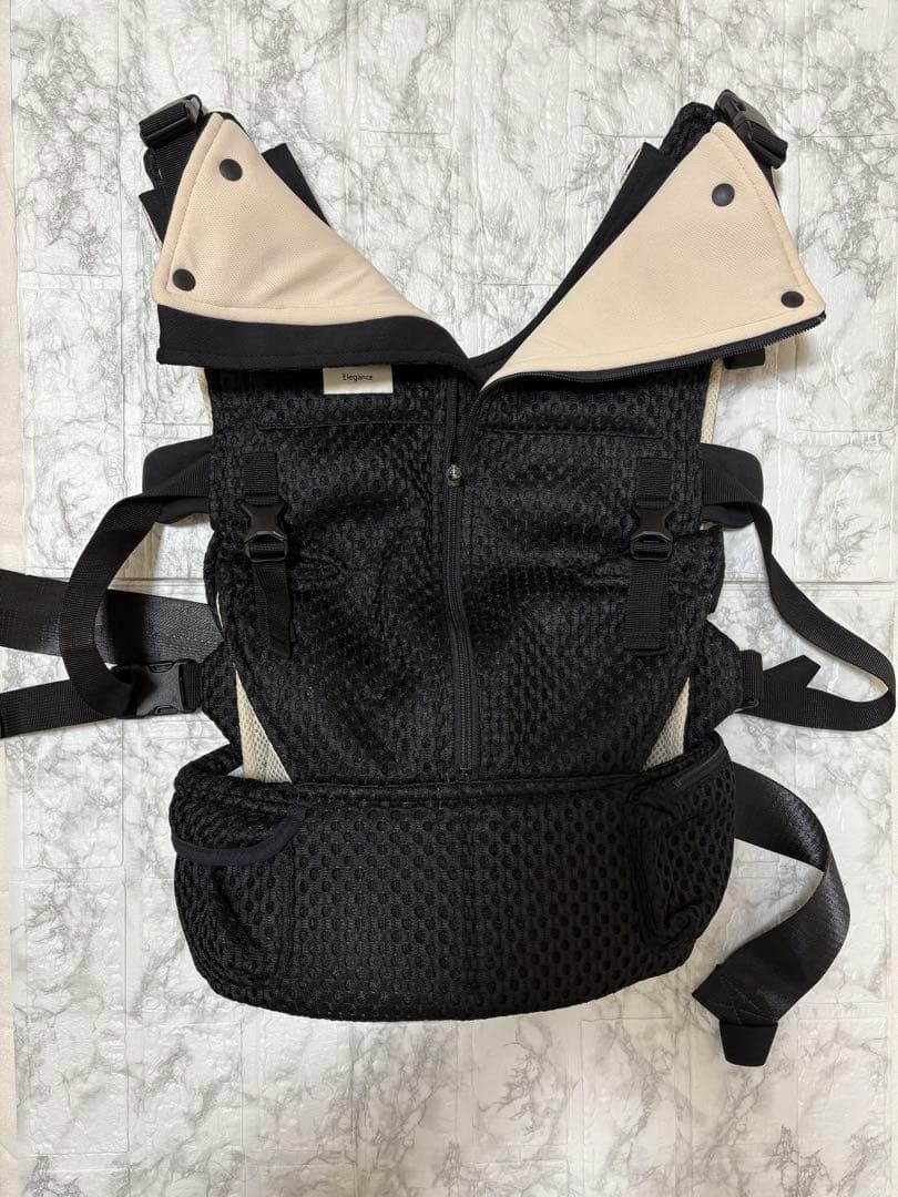 bebe swan メッシュ抱っこ紐 黒