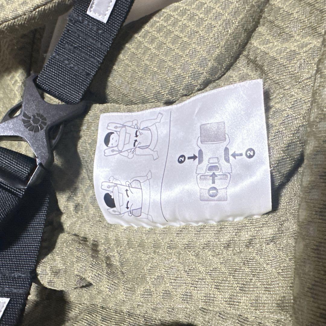 極美品 elgobaby OMNI breeze オリーブグリーン カーキ