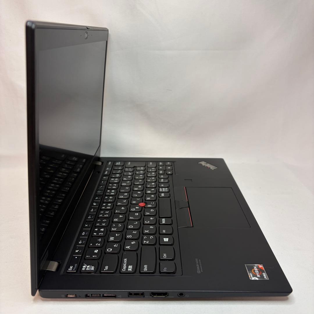 美品 ThinkPad X13 Ryzen5 16GB 13.3型 バッテリー良