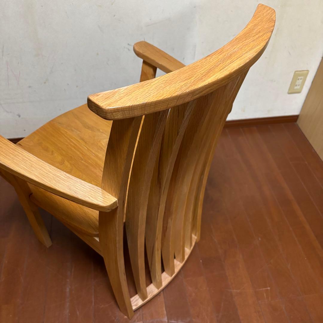 【大幅値引可能】ニトリ(NITORI) ダイニングチェア DC Jモード 肘付き