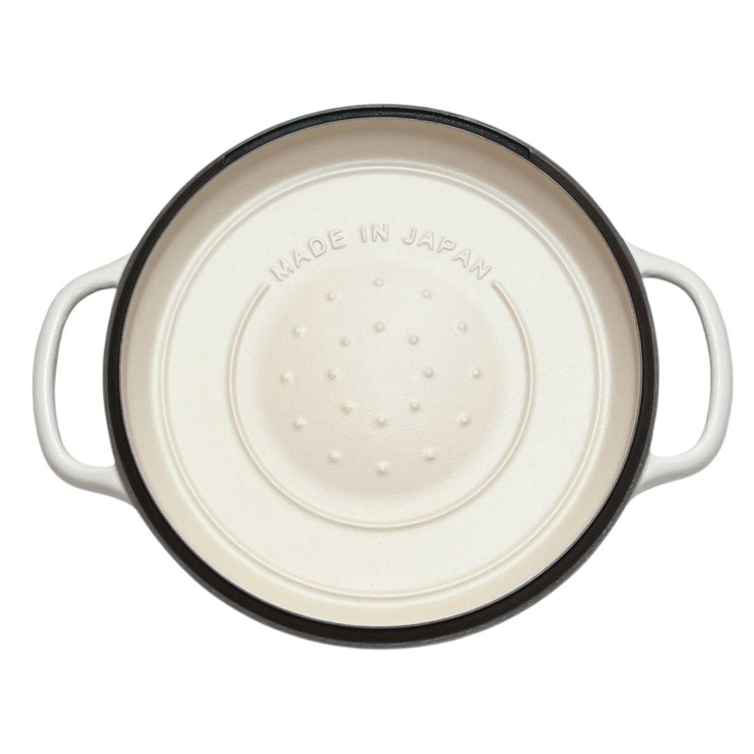 【美品】VERMICULAR バーミキュラ ライスポット ホワイト PH23A