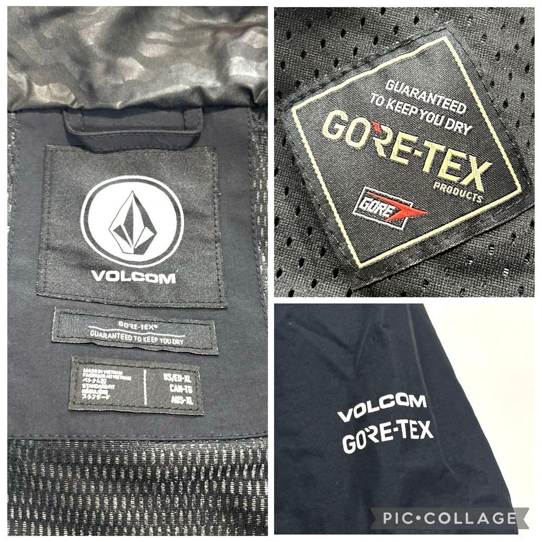 ボルコム　ゴアテックス　スノボジャケット　ブラック　大きいサイズ　LL以上