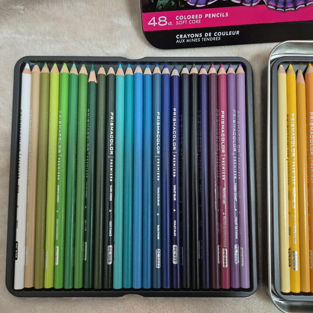 Prismacolor Premier 48色ソフトコア色鉛筆セット
