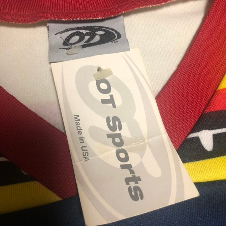 激レア　NHL ホッケーシャツ　デッドストック  LongStar ゲームシャツ