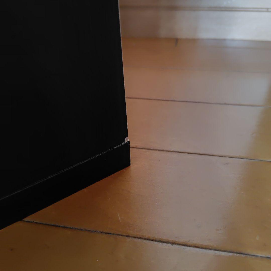 本棚　マガジンラック　漫画　CD　収納棚　ダークブラウン　棚移動　組み立て済み①