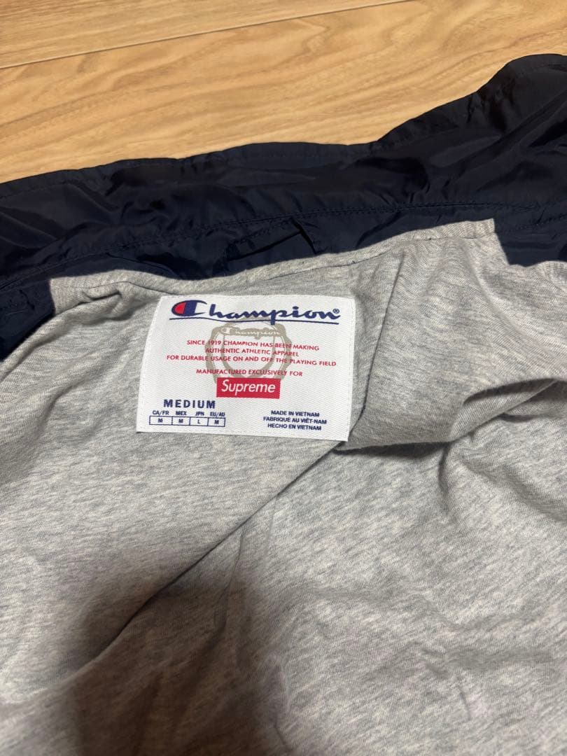 M*様 Supreme champion coaches jacket navy