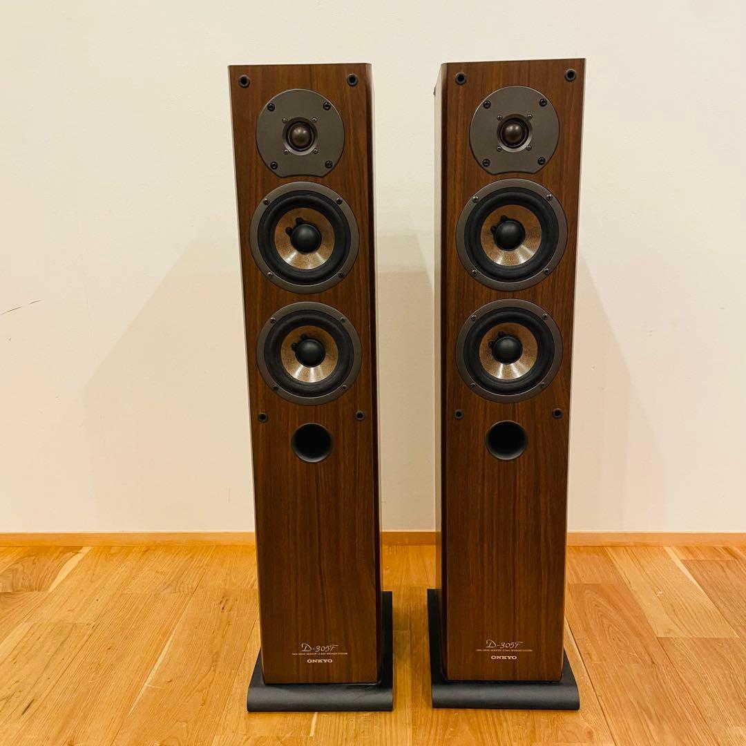 ONKYO オンキョー D-305F 2ウェイスピーカー 音楽 サウンド 趣味