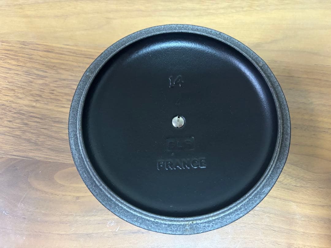 ル・クルーゼ ココットロンド 14cm（マットブラック）